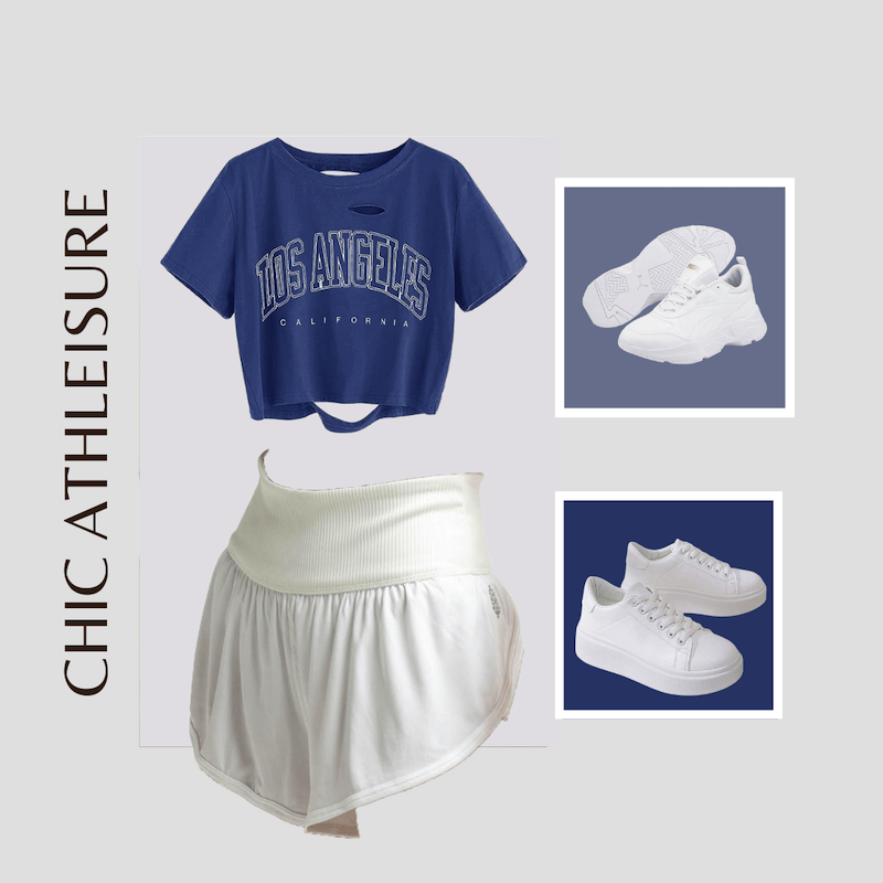 summer chic athleisure